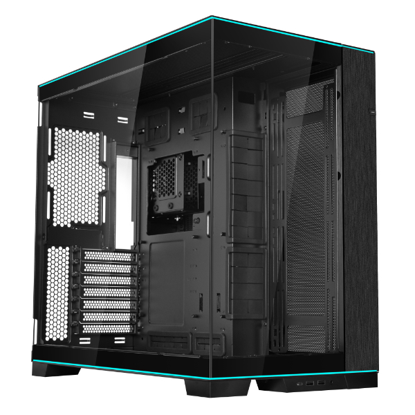 Kasë Lian Li O11 Dynamic EVO RGB / Mid Tower / E-ATX / Dual Chamber / Tempered Glass / ARGB - Bardhë