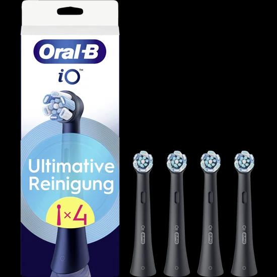 Koka Zëvendësuese për Furçë Dhëmbësh Oral-B iO Ultimative Reinigung / 4 Copë / Fije të Anuar / Pastrim 360° – Zezë - 2