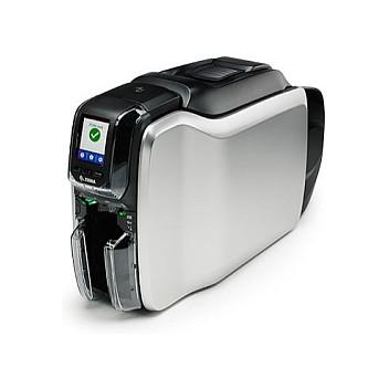 Printer Label Zebra ZC300 / Për Kartela Plastike / 300 DPI / USB + LAN - Zezë/Argjend - 2