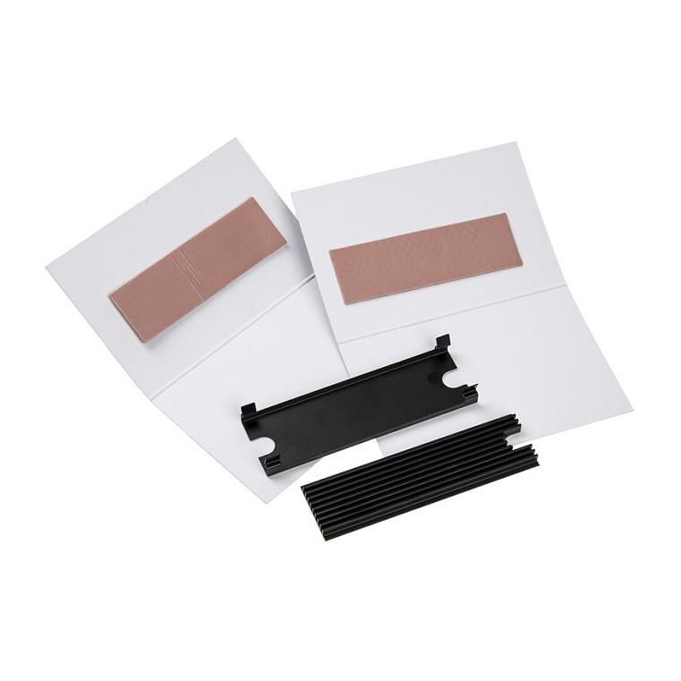 Aksesor për Ftohës Thermal Grizzly M.2 SSD Cooler / M.2 2280 / Pasiv / 2× Thermal Pad / 0.5mm + 1mm – Zezë - 5