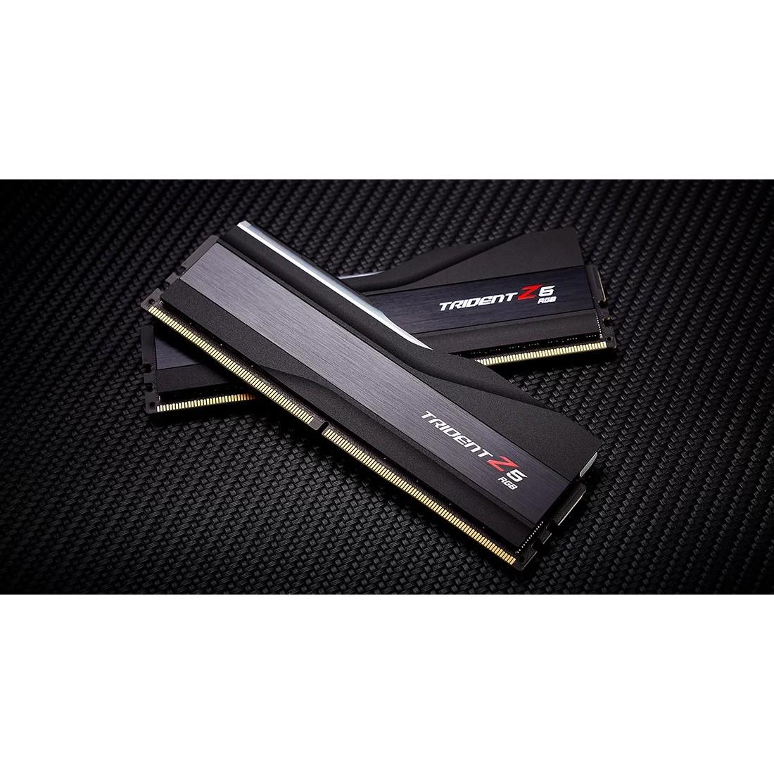 RAM Memorie DDR5 G.Skill Trident Z5 RGB, 48GB (2x24GB), DIMM, 8400MHz, CL40, 288-pin, XMP 3.0, RGB - Zezë - 5