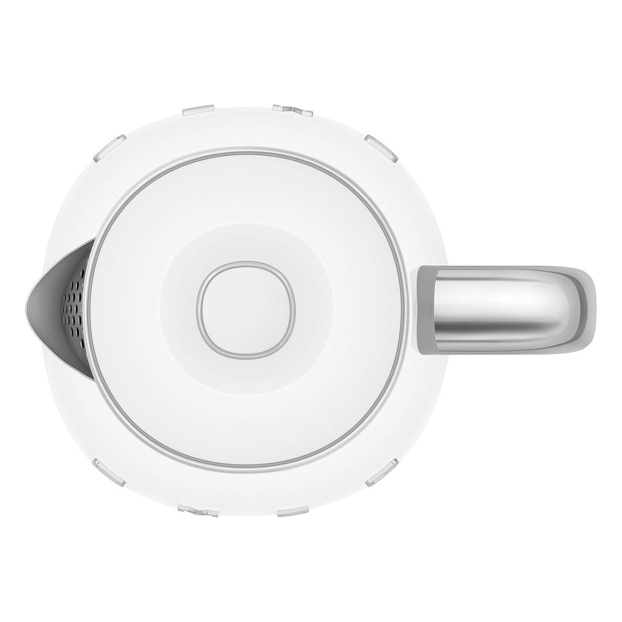 Çajnik Elektrik Smeg KLF05WHEU, 0.8L, 1400W, 360° – Bardhë - 2