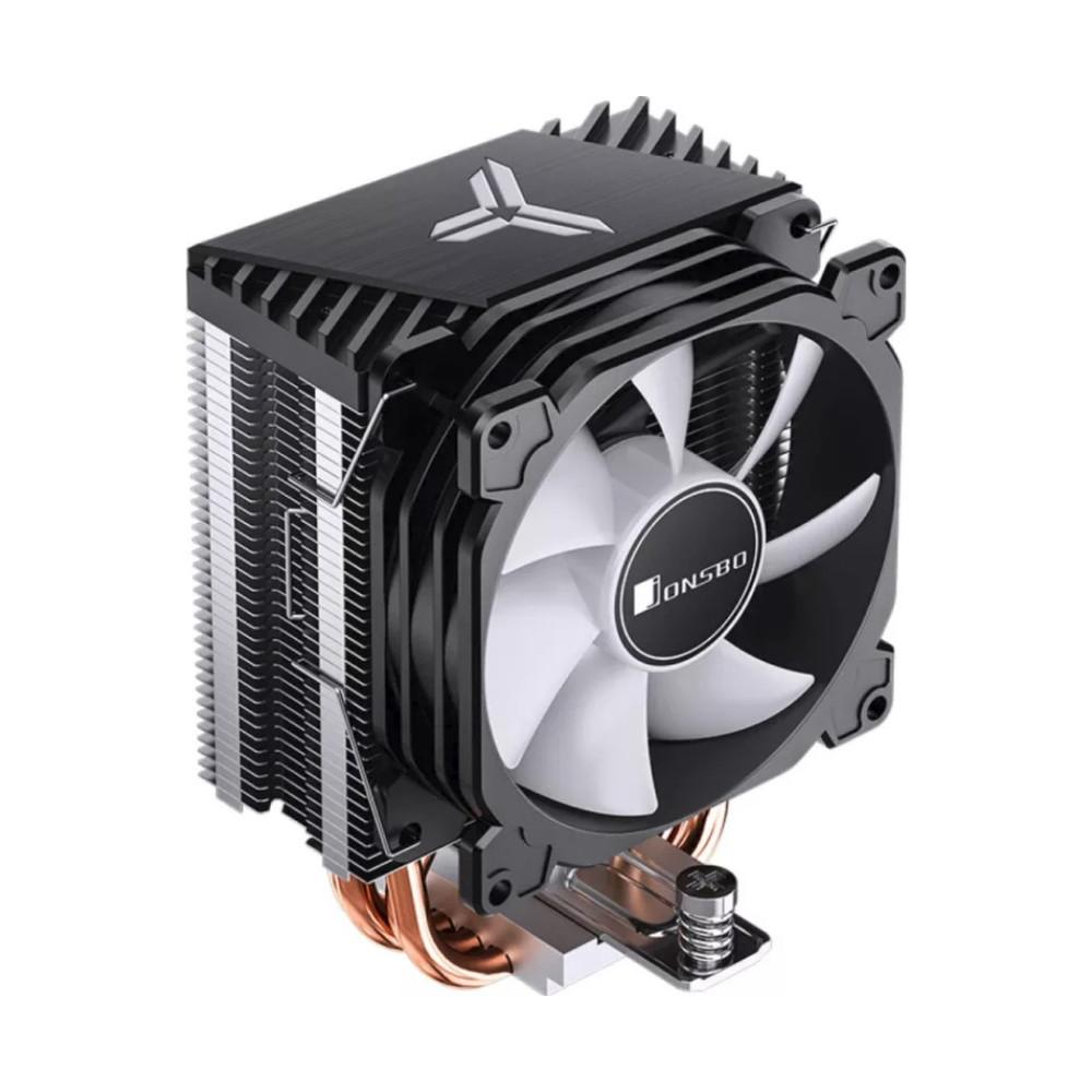 Ftohës për Procesor Jonsbo CR-1400E / 160W D-TDP / 4×6mm Heatpipe / 92mm PWM Fan / LGA115x/1200/1700 / AM4/AM5 – Zezë - 2