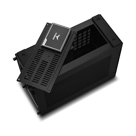 Kasë Lian Li A4-H2O X5 , Mini-ITX , 11L , PCIe 5.0 Riser – Zezë - 2