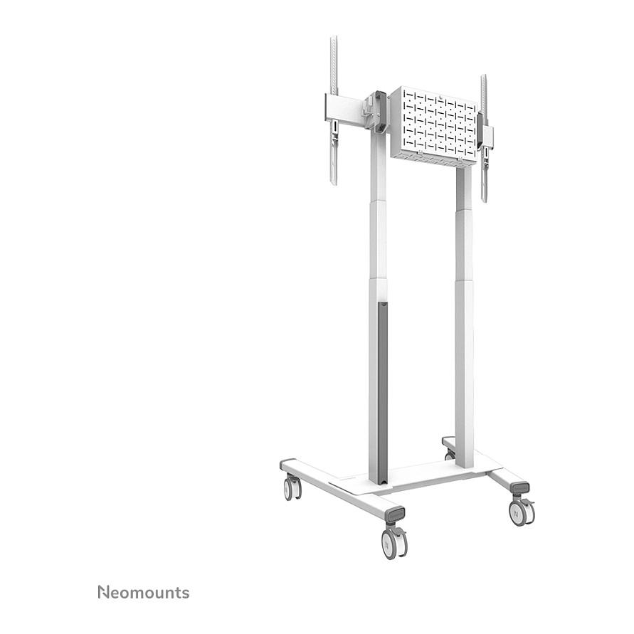 Mbajtëse për TV Neomounts FL55-875WH1 , 55–100" , deri 110kg , me rrota , lartësi motorike e rregullueshme , VESA 100x100–800x600 - Bardhë - 3