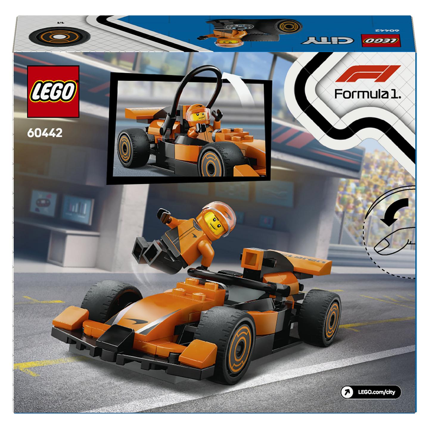 LEGO City F1 Driver with McLaren Race Car 60442 - 7