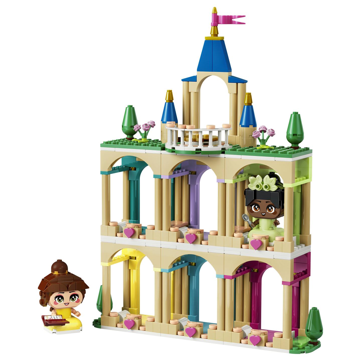 LEGO Disney Princess Mini Belle & Tiana with Castle 43291 - 2