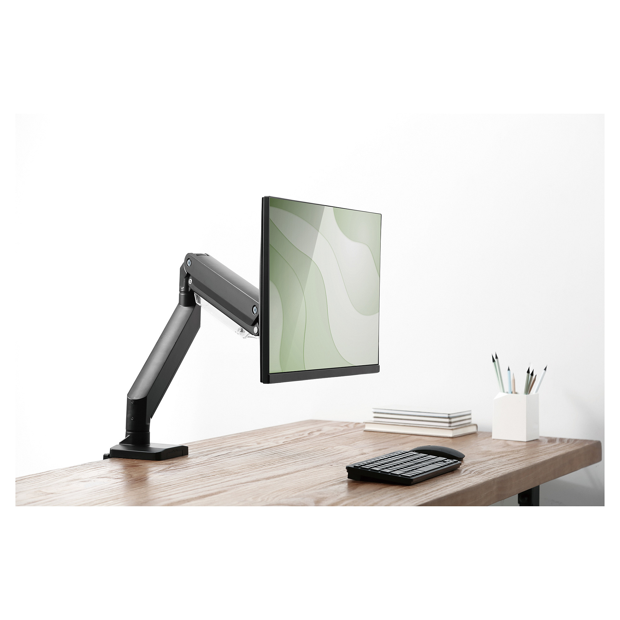 Mbajtëse për Monitor DIGITUS / 15″–35″ / deri në 15 kg / Lartësi të Rregullueshme - Zezë - 3