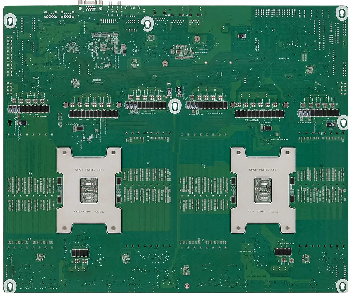 Pllakë Amë ASRock ROME2D32GM-2T / AMD SP3 / DDR4 / EEB / 10GbE LAN - 4