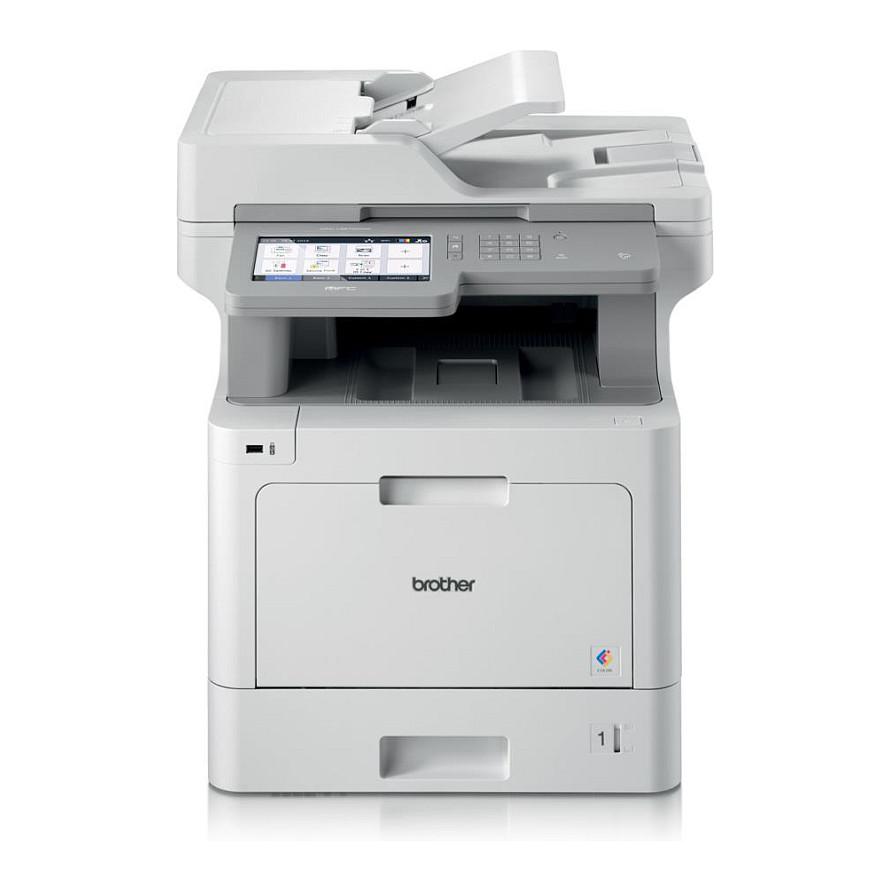 Printer Multifunksional Laser me Ngjyra Brother MFC-L9570CDW 4-in-1 31ppm USB LAN WiFi NFC - 18