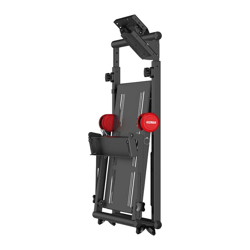 Mbështetje për Timon & Pedale OPLITE Wheel Stand GT PRO V2 / OP-WS-GTP / E palosshme / 30 kg / Çelik / -15°/0°/+15° – Zezë - 5