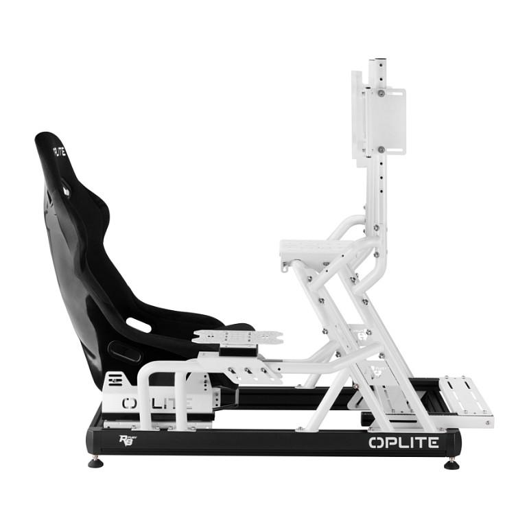 Mbajtëse për Monitor OPLITE R8 Single Monitor Mount / 100738 / OP-R8-SMMW / VESA / Deri 30 kg / Për R8 FURY / Çelik – Bardhë - 5