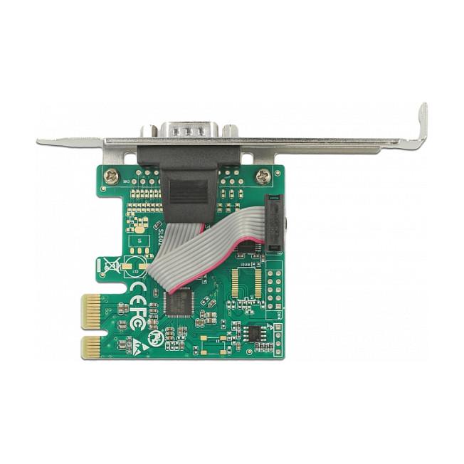 Kartë Zgjerimi PCI Express Delock 89948 / PCIe 2.0 x1 / 1x RS-232 DB9 / 230.4Kbps / ASIX AX99100 / Low Profile - 3