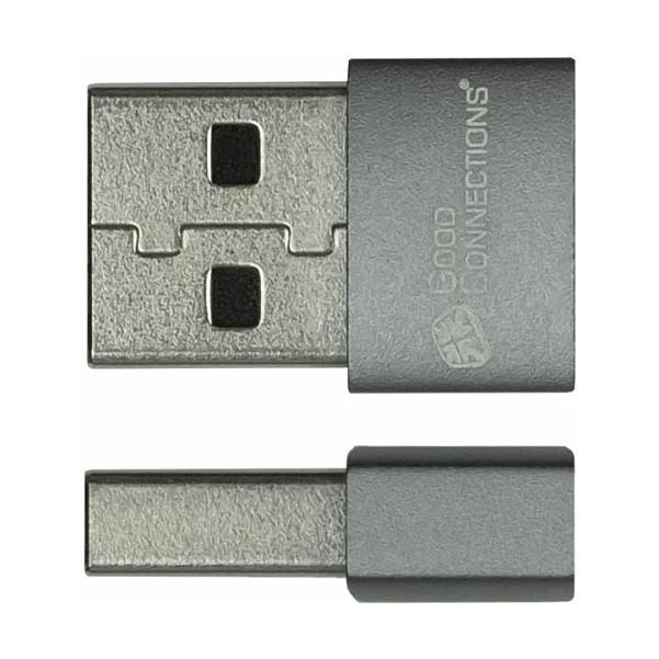 Adapter Good Connections USB-AD203-3, USB-A në USB-C, USB 2.0, 480Mbps, 3 copë - Hiri - 3