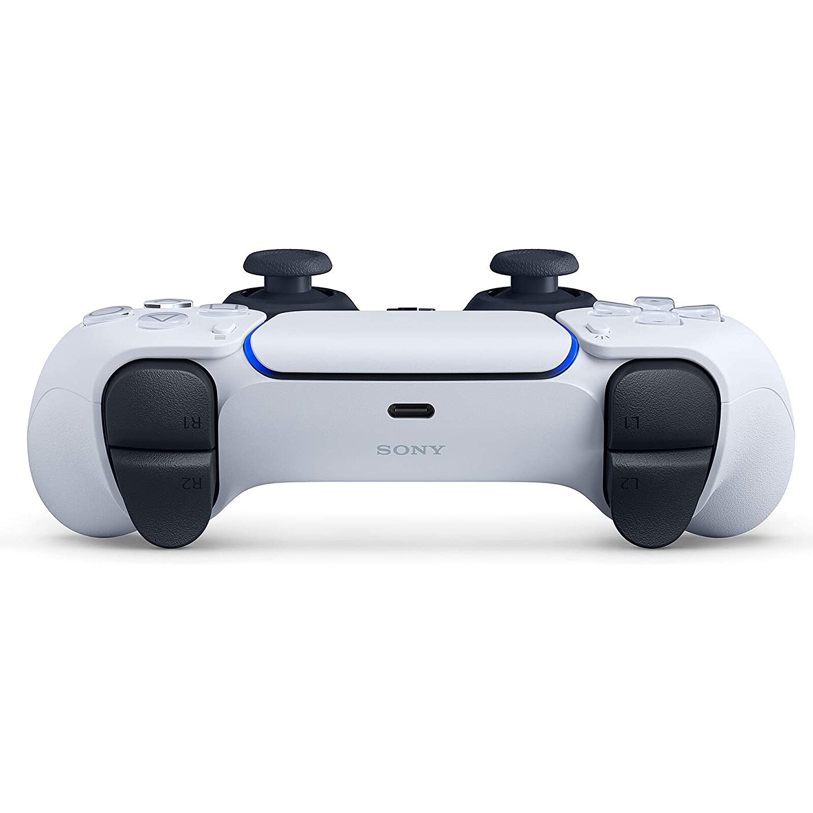 Kontroller Sony DualSense White / Wireless & Wired – Bardhë/Zezë - 3