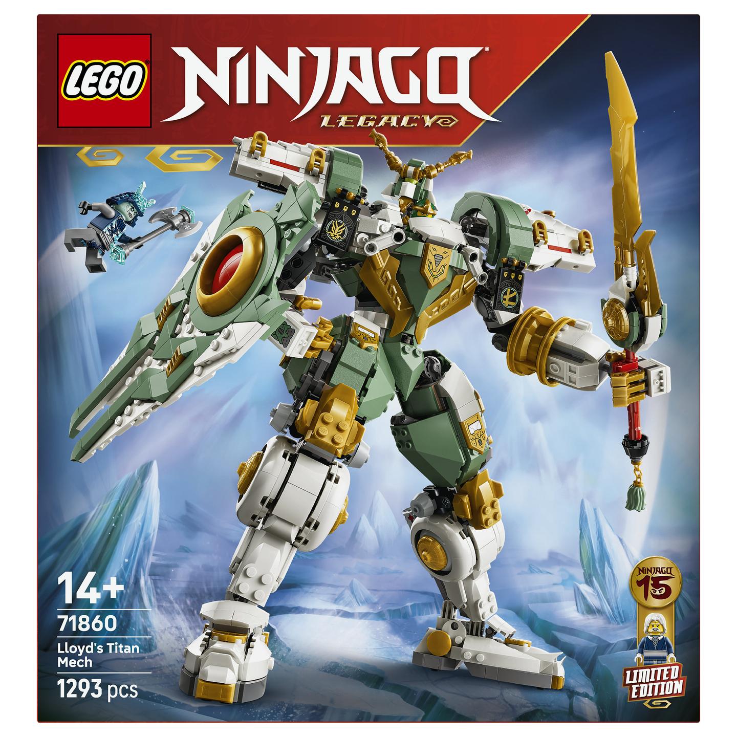 LEGO NINJAGO Lloyd's Titan Mech 15th Anniversary 71860 - 9