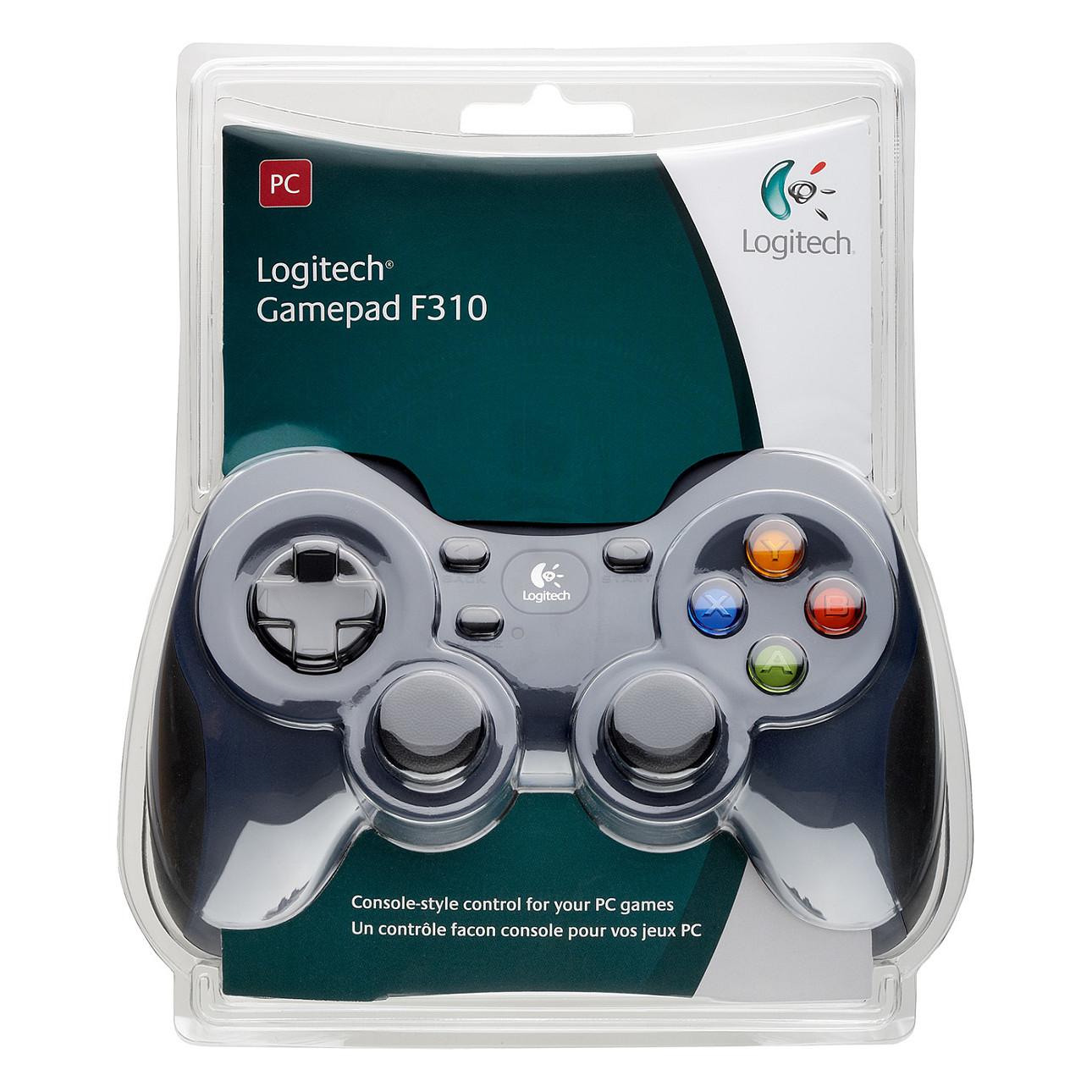 Kontroller për PC Logitech G F310 / Wired / USB / 10 Butona / 2 Joystick-e Analoge / 1.8m – Zezë/Blu - 8