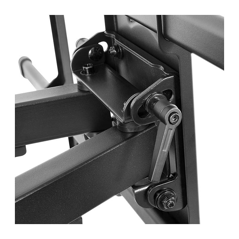 Mbajtëse për TV LogiLink BP0151 , 50–90" , deri 75kg , për mur , e pjerrët , e rrotullueshme , me krah zgjatues , VESA 200x200–800x600 - Zezë - 6