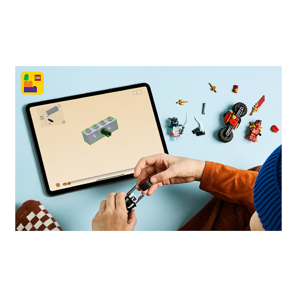 LEGO NINJAGO Kai's Motorcycle Speed Race - 11