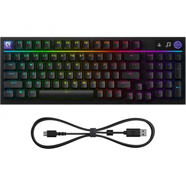 Tastierë Gaming Logitech G316 X 98 / Wired / Mekanike / 98% / Hot-Swappable / Tactile / USB-C – Zezë - 5