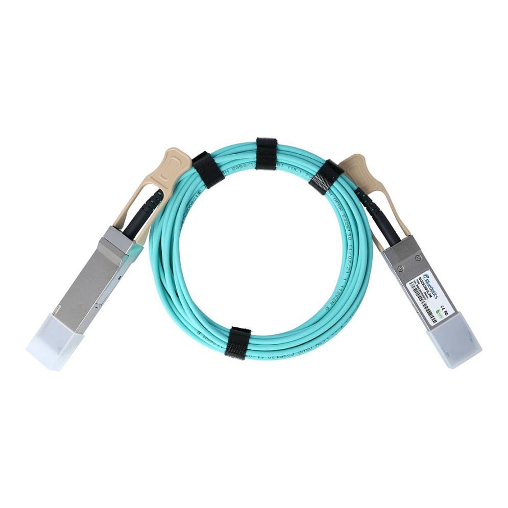 Kabllo për Rrjet BlueOptics AOC-Q-Q-100G-5M-BO, 100 Gbps, QSFP28 në QSFP28, AOC, 5 m - Gjelbër