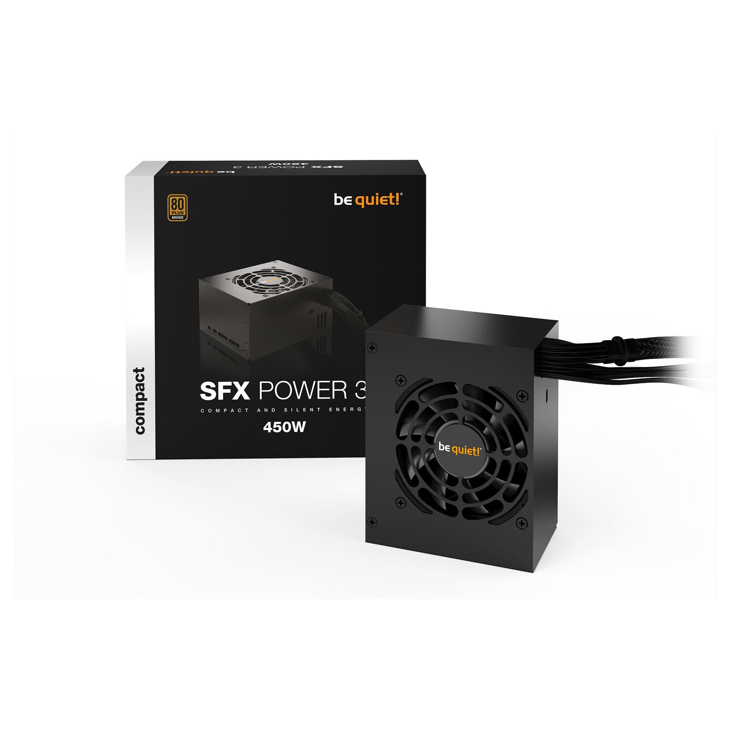 Furnizues Energjie be quiet! SFX POWER 3, 450W, 80 PLUS Bronze, SFX, Non-Modular – Zezë - 3