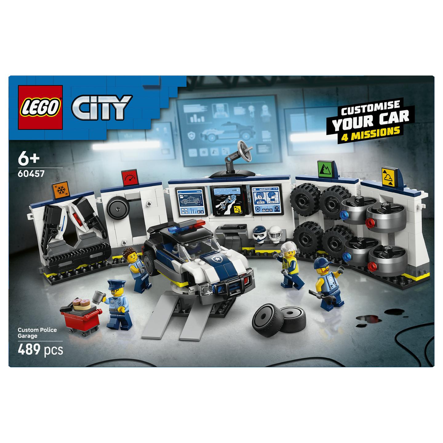 LEGO City Custom Police Car Garage 60457 - 9