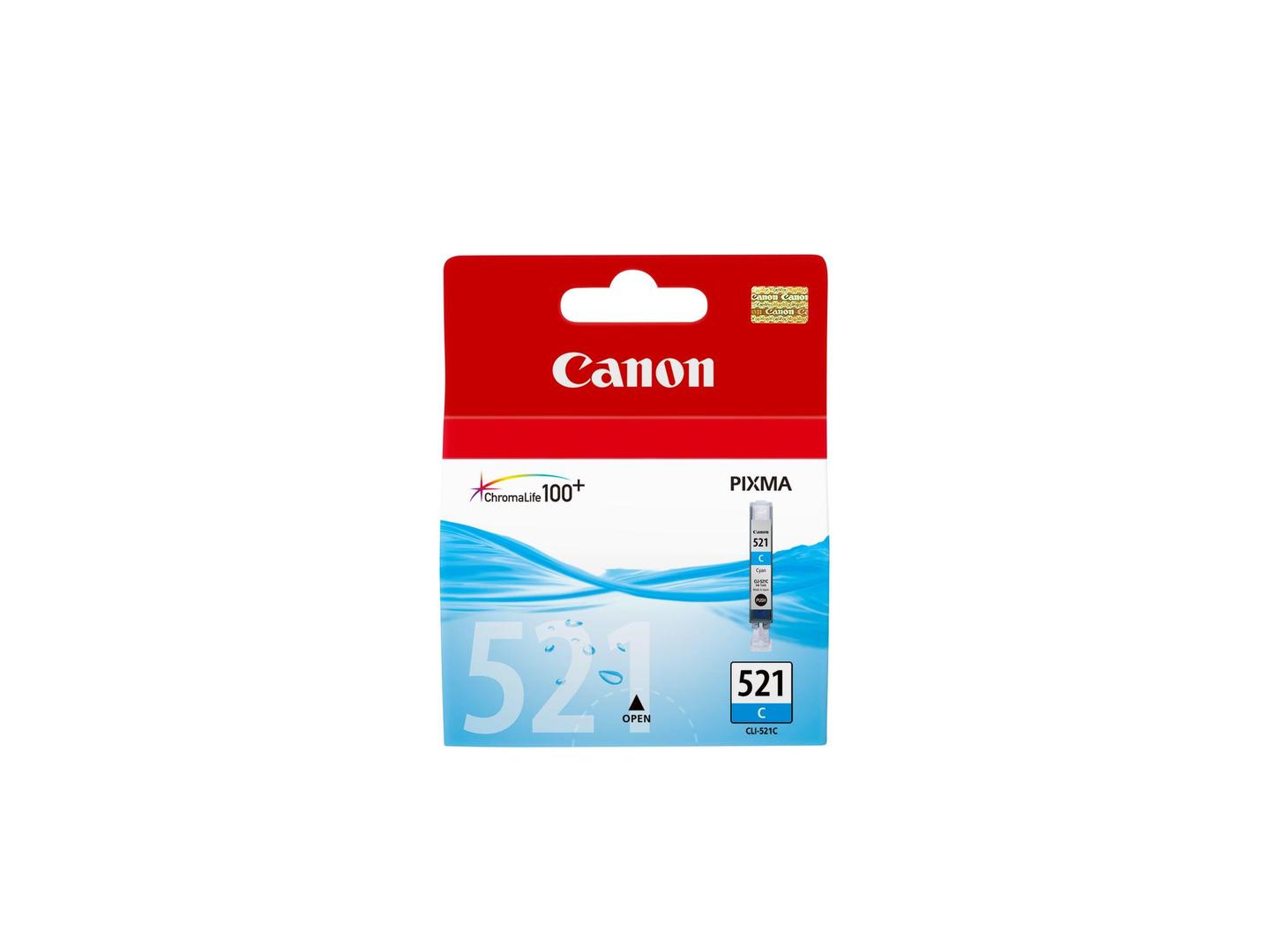 INK Canon CLI-521C / 2934B001 / 448 faqe – Blu