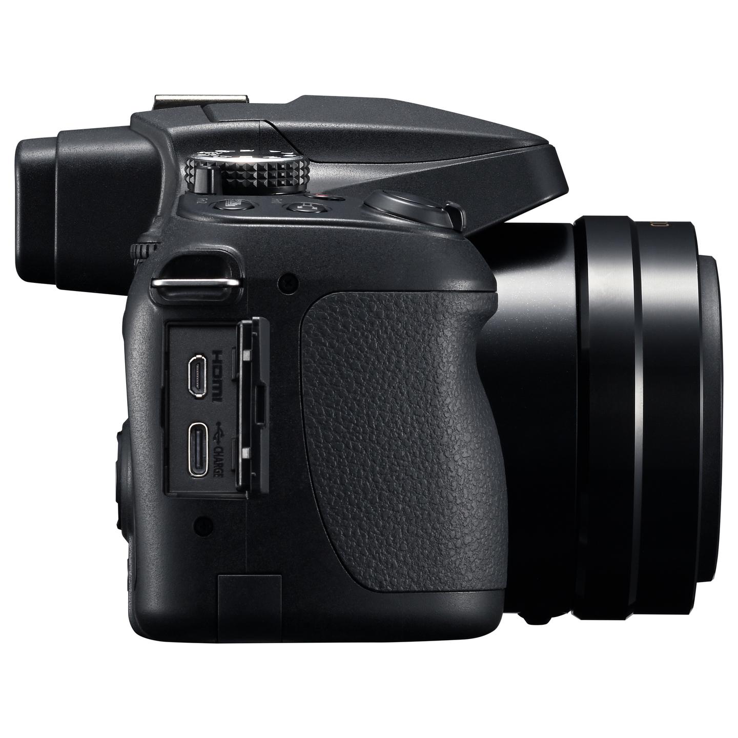 Kamerë digjitale Panasonic Lumix DC-FZ82 / 18.1MP / 60x Optical Zoom / 4K / 20-1200mm / Touchscreen - Zezë - 6