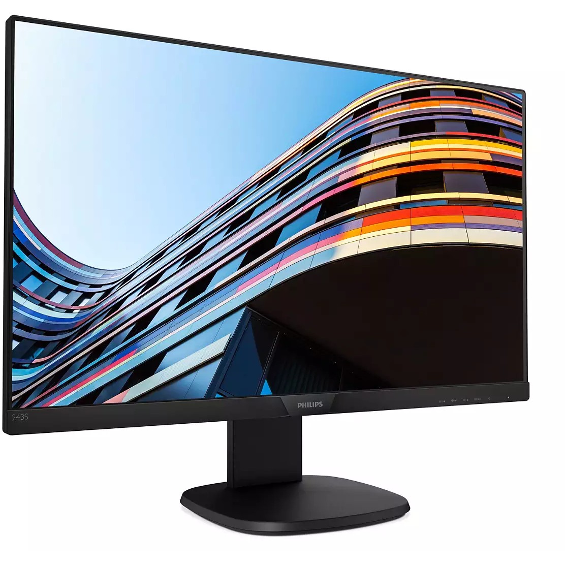 Monitor Philips S-line 243S7EHMB / 23.8" / Full HD IPS / 60Hz / 5ms / HDMI+VGA - Zezë - 3