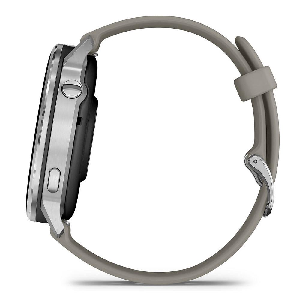 Orë e mençur Garmin Venu 4 / 45mm / AMOLED / GPS / Bluetooth / Wi-Fi / 8GB - Gri/Argjend - 6