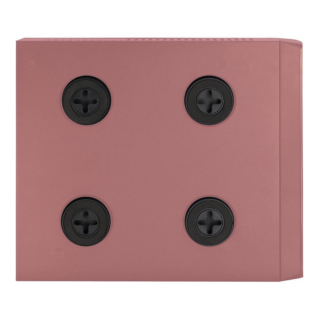 Kasë Inter-Tech JX-500, Mini-ITX, Mini-Tower, 1x 2.5", 1x USB 3.0, VESA - Zezë - 6