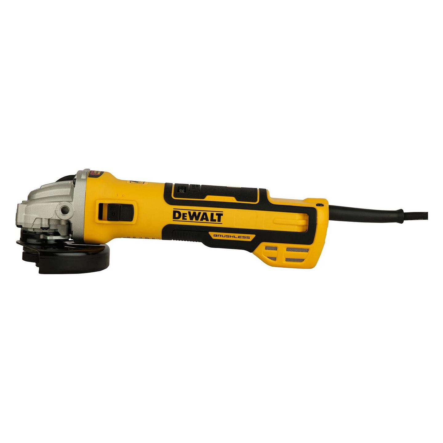 Grirëse Këndore DeWALT DWE4347-QS, 1700W, Brushless, 125mm, 10500rpm, M14, 2.3kg - Zezë/Verdhë - 3