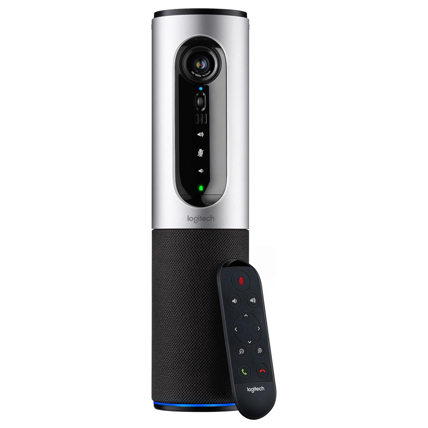 Aksesorë për Konferencë Logitech ConferenceCam Connect / Full HD 1080p / 90° / Zoom 4x / USB - Argjend