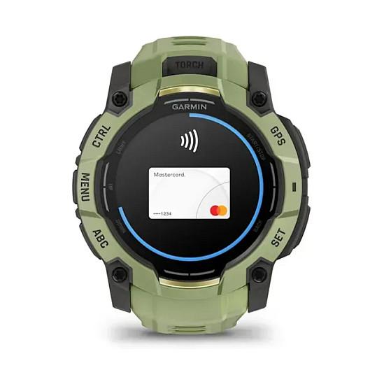 Orë e mençur Garmin Instinct 3, 50mm, AMOLED, GPS, 10 ATM, Limited Edition - Gjelbër - 12