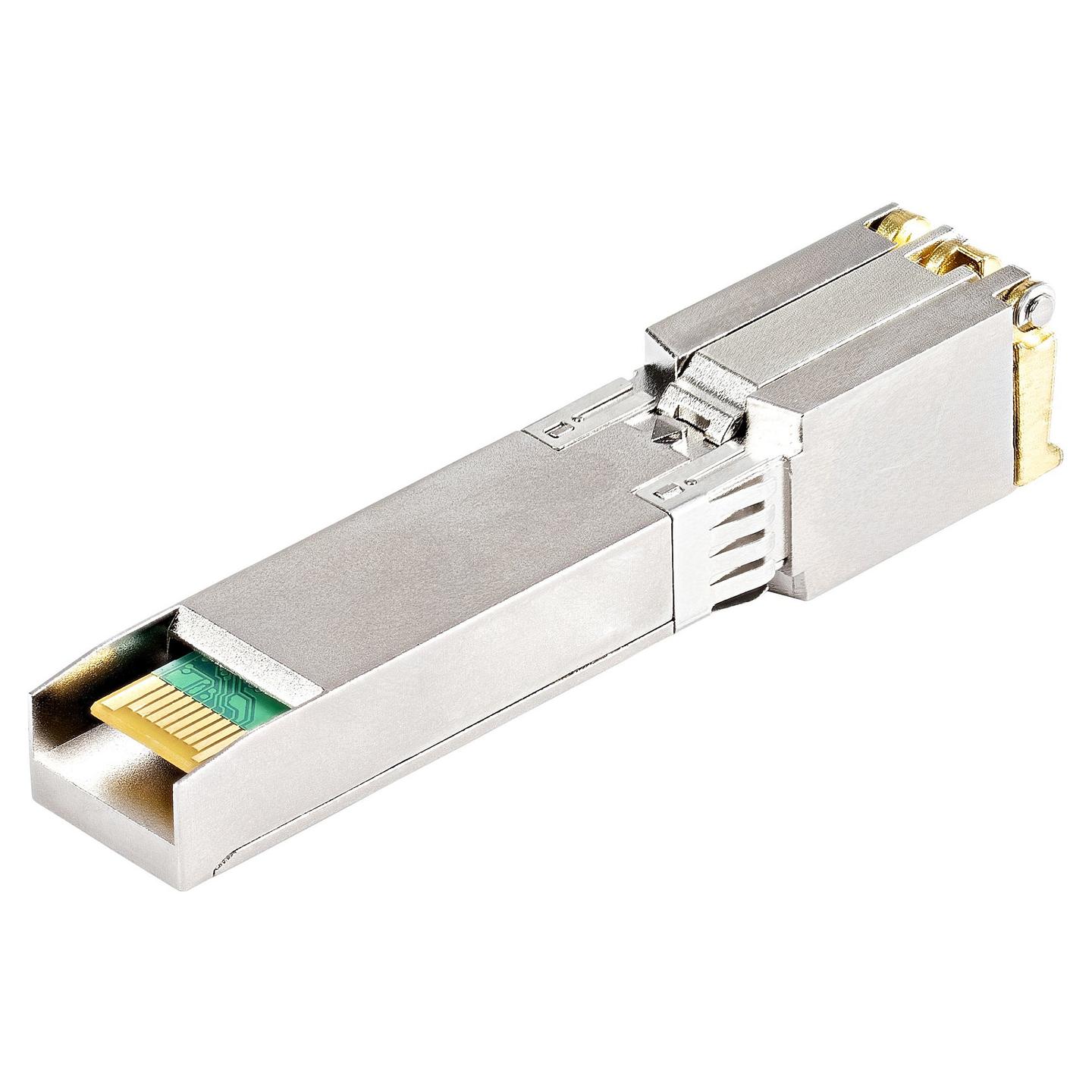Transceiver SFP+ StarTech.com 813874B21ST, 10Gbps, 10GBASE-T, RJ45, deri në 30m - Argjend - 6