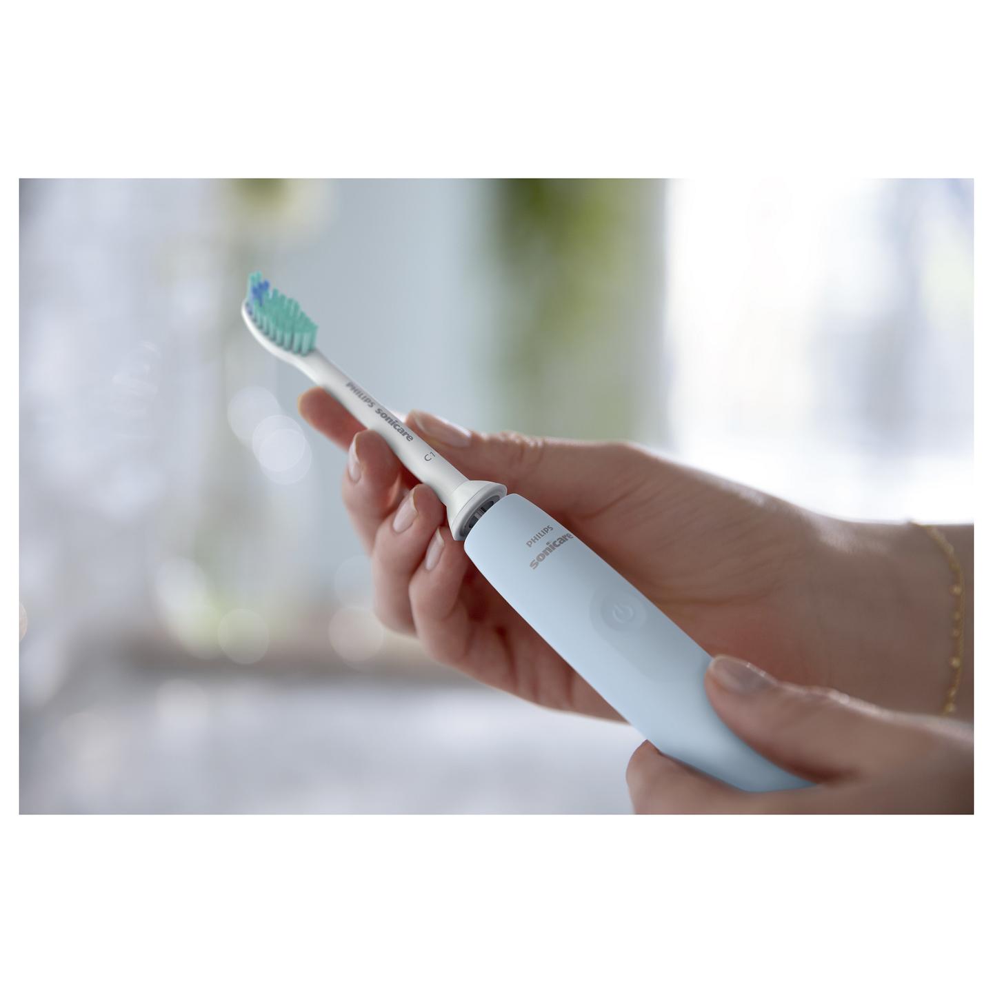 Furçë dhëmbësh elektrike Philips Sonicare 2100 Series / HX3651/12 / Sonic / 31.000 Lëvizje/min / 14 Ditë - Blu e Çelët - 5