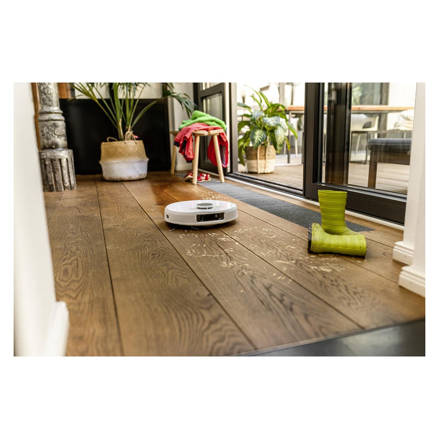 Fshesë Robotike Kärcher RCV 5 / Robot Fshesë me Mop / LiDAR / 5000 Pa / 330 ml / 240 ml - Bardhë - 3