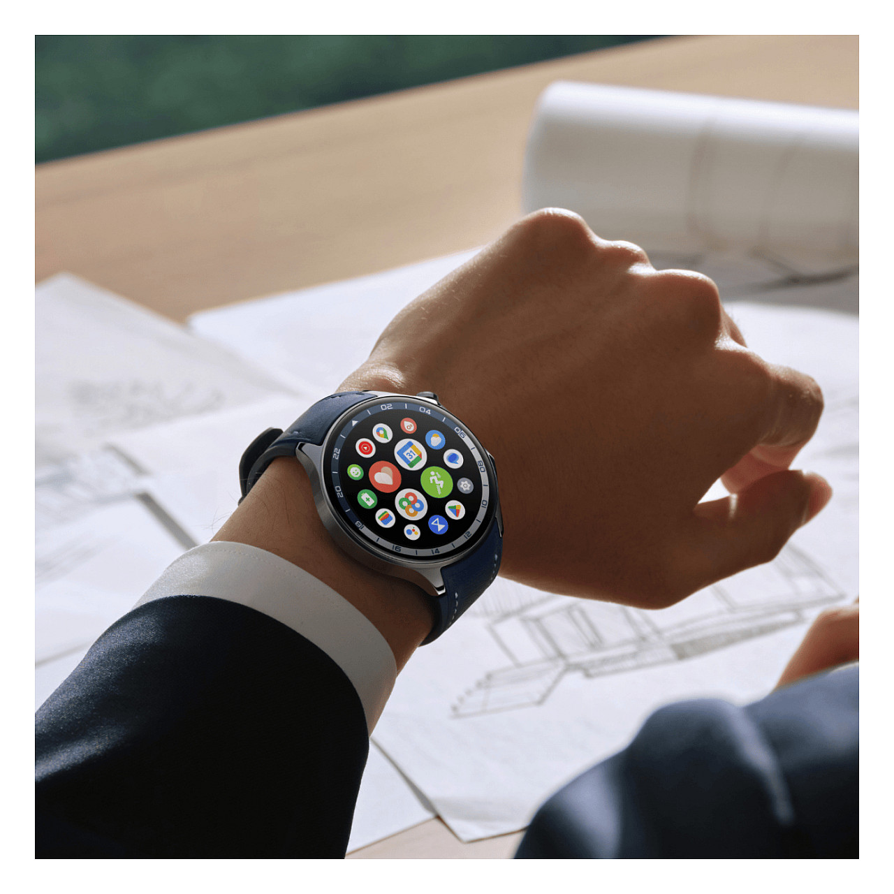 Orë e Mençur OnePlus Watch 2 / 47 mm / AMOLED 1.43" / GPS / Monitorim i Rrahjeve të Zemrës – Blu - 5
