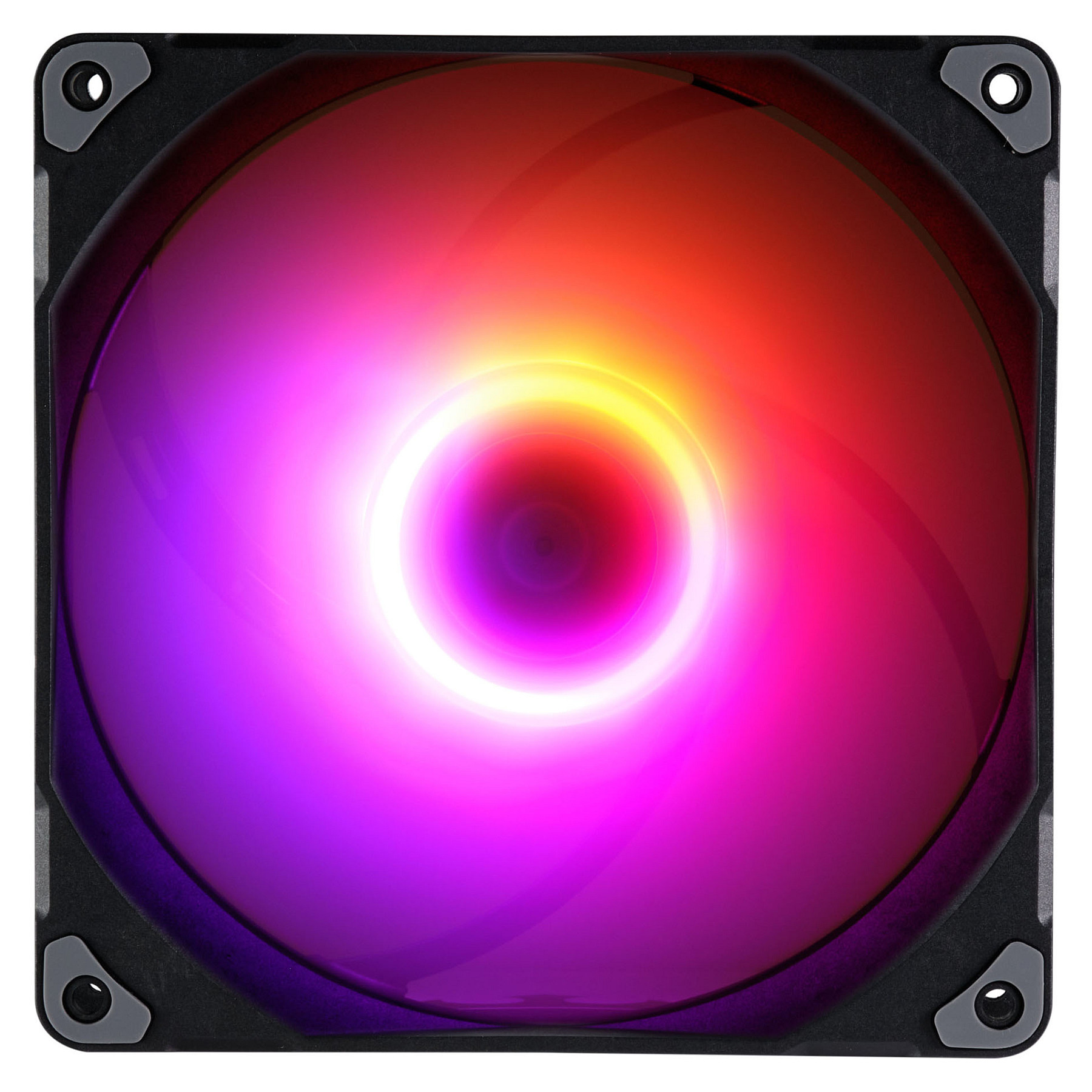Ftohës për Kasë Phanteks M25-140 / 140mm / 500-1800 RPM / ARGB / PWM – Zezë - 2