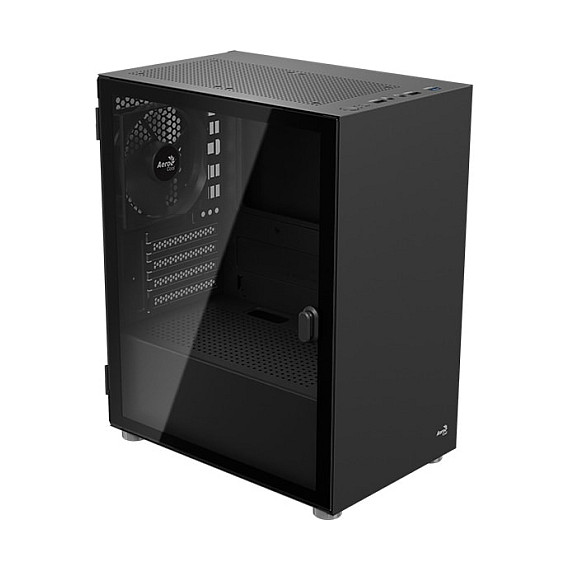 Kasë PC Aerocool CS111 / Mini Tower / Micro-ATX + Mini-ITX / 1x 120mm Rear Fan / 2.5"/3.5" HDD - Zezë