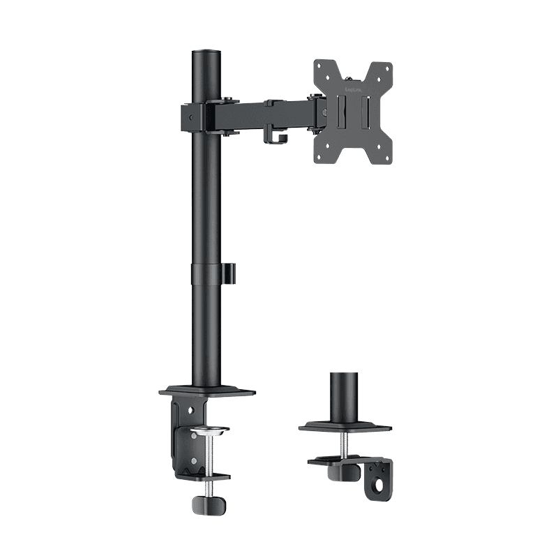MbajtĂ«se pĂ«r Monitor LogiLink BP0215 / 1 Monitor / 17â32" / deri 10kg / VESA 75x75 & 100x100 / Rotacion 360° - ZezĂ«