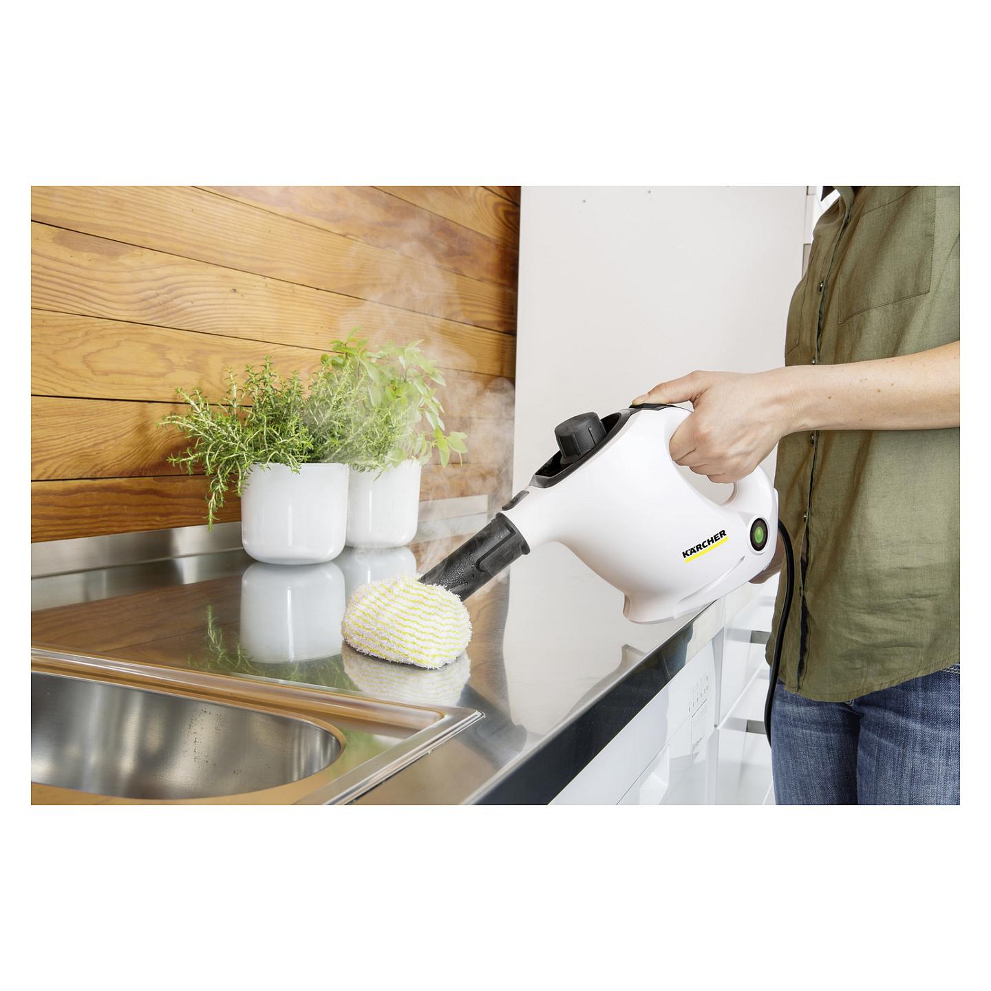 Pastrues me Avull Kärcher SC 1 / 1200W / 3 Bar / 0.2 L / 4m - Bardhë - 3