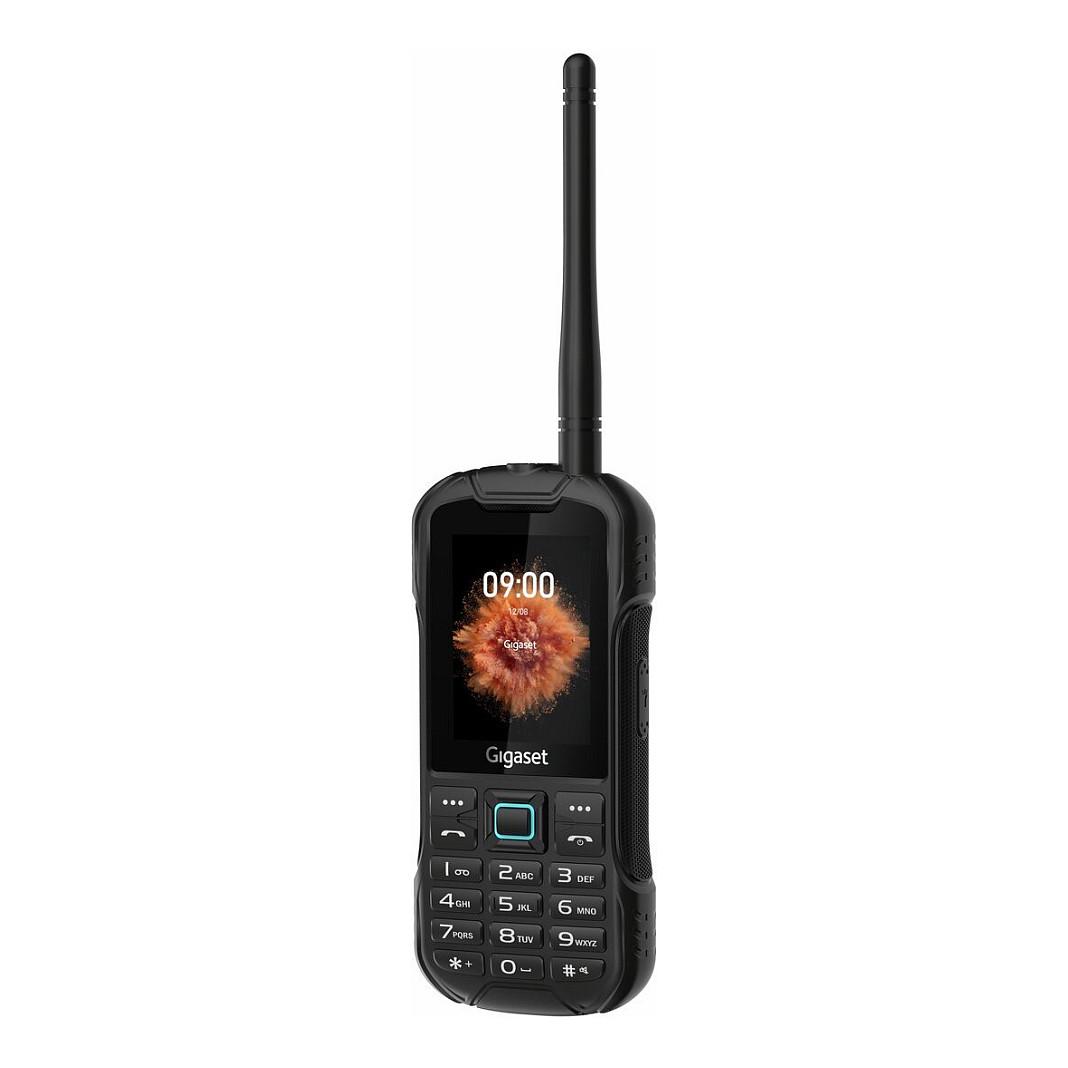 Telefon i Thjeshtë Gigaset GLX8 Active, 4G, Dual SIM, 2.4" LCD, 2500mAh, IP68, Push-to-Talk - Zezë - 2