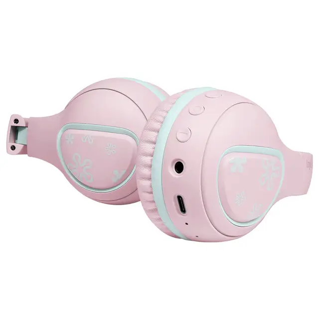 Kufje pa kabllo LogiLink BT0073P Music Buddies / On-Ear / Bluetooth 5.4 / 40 mm / 25 orë / 85 dB / Mikrofon – Rozë - 2