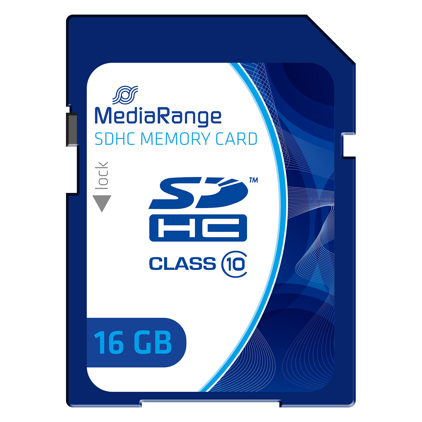 Kartë Memorie MediaRange MR963 / 16GB / SDHC / Class 10 / 45MB/s – Blu - 3