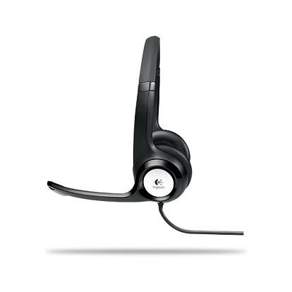 Kufje me kabllo Logitech H390 / USB / Stereo / Mikrofon Noise-Cancelling / 30mm - Zezë - 3