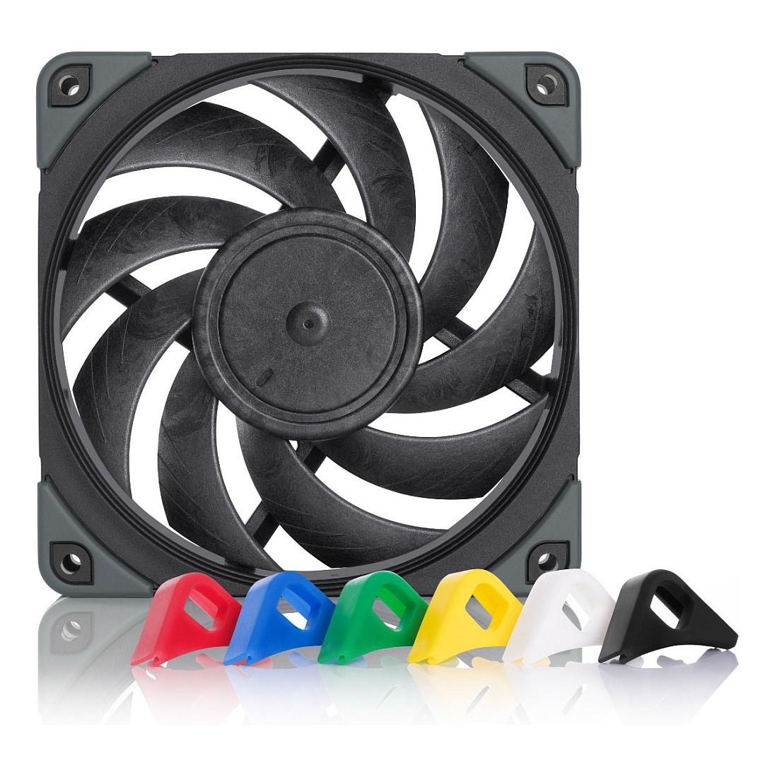 Ftohës për Kasë Noctua NF-A12x25 LS-PWM / 120mm / 450-1200 RPM / PWM – Zezë - 3