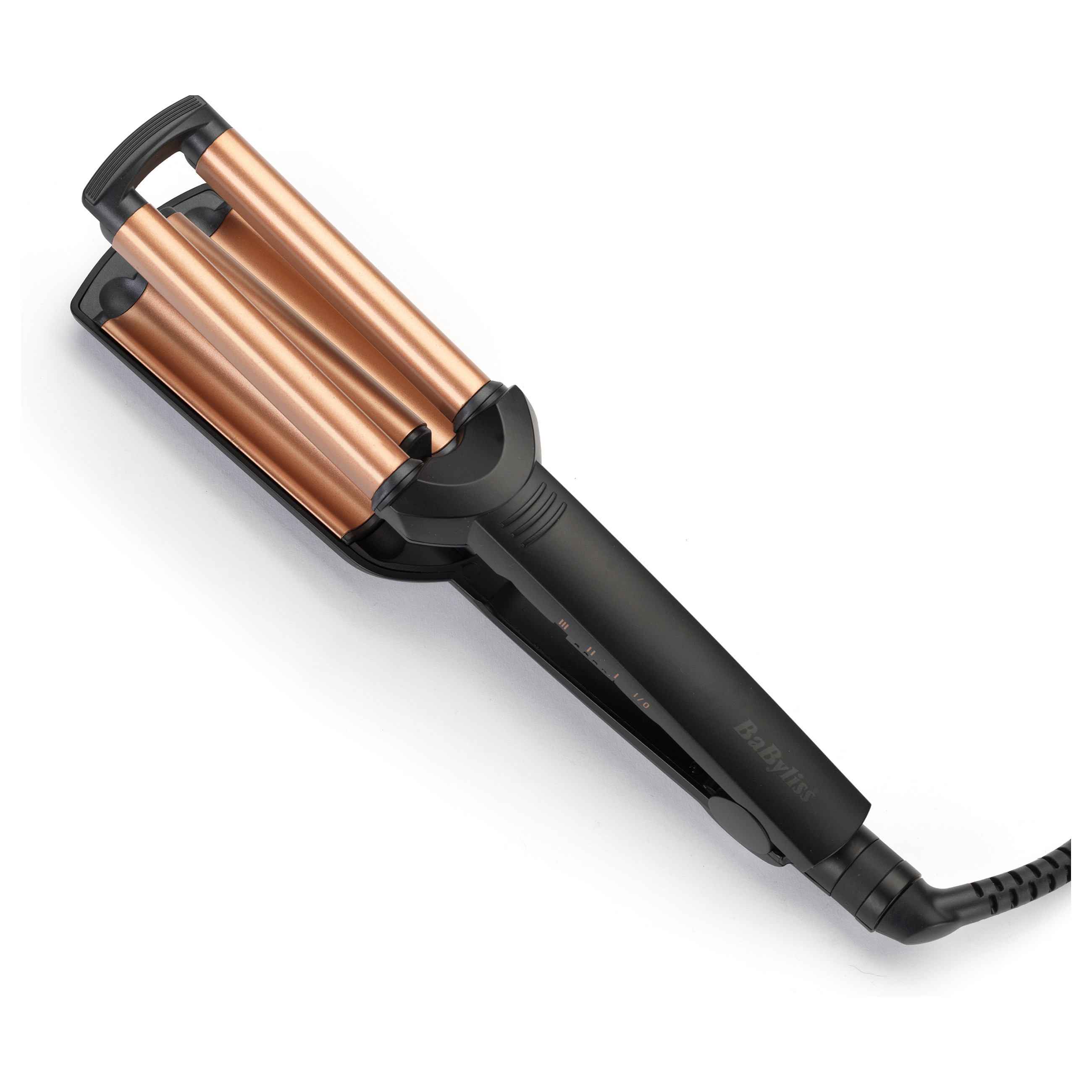 Stiluese për flokë BaByliss Deep Waves W2447E / Tourmaline-Ceramic / 3 Temperatura / 200°C / Advanced Ceramics – Zezë/Bronz - 4