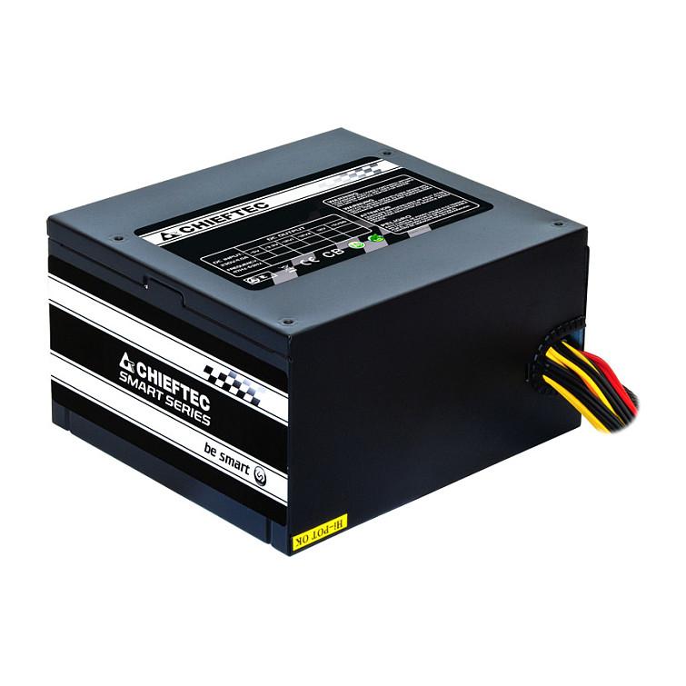Furnizues Energjie Chieftec SMART GPS-600A8, 600W, ATX 2.3, Non-Modular, 2x PCIe 6+2 pin – Zezë - 2